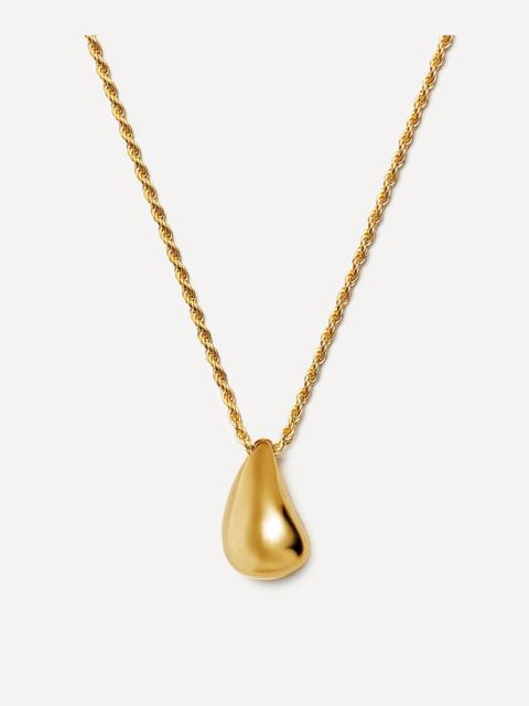 MISSOMA X Savi 18ct Gold-Plated Vermeil Silver Sculptural Droplet Pendant Necklace