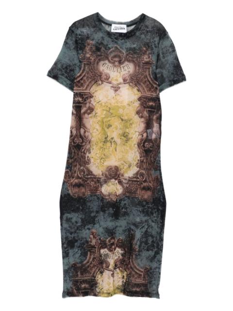 Jean Paul Gaultier Médaillon print dress