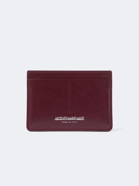 JACQUES MARIE MAGE Theodore leather card holder