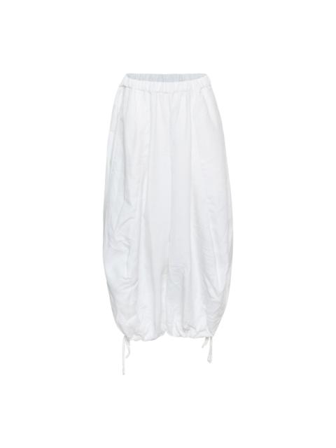 Comme Des Garçons Polyester Gabardine Garment Trousers