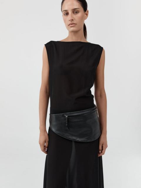 ST. AGNI Soft Belt Bag - Black