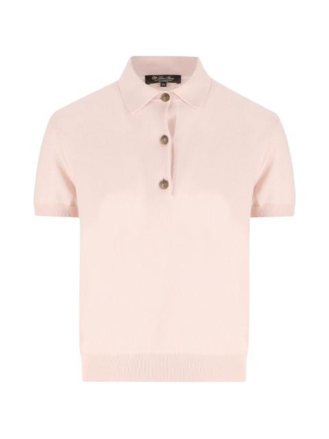 Loro Piana half-button polo top