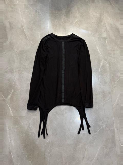 Isaac Sellam Isaac Sellam Scar Stitch Irregular Hem Sweater