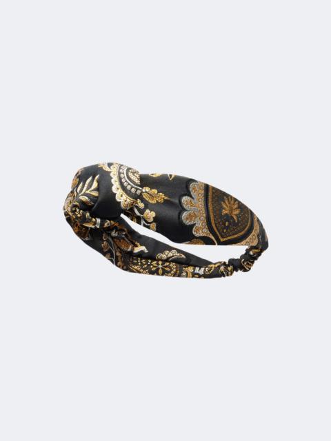 Etro Knotted jacquard headband