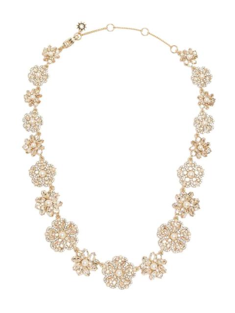 Marchesa FRESH FLORAL COLLAR NECKLACE