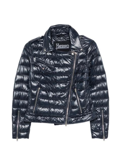 Herno zip quilted jacket
