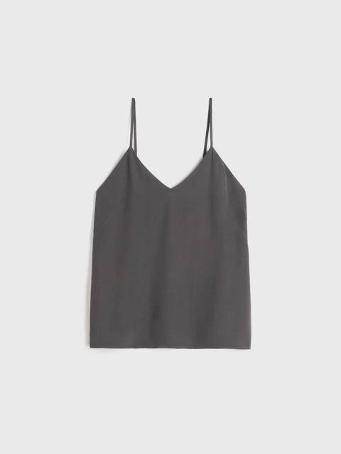 Totême Crepe-back satin cami top lead