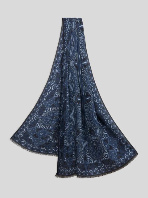 Etro SCARF WITH SILK SCARF PATTERN