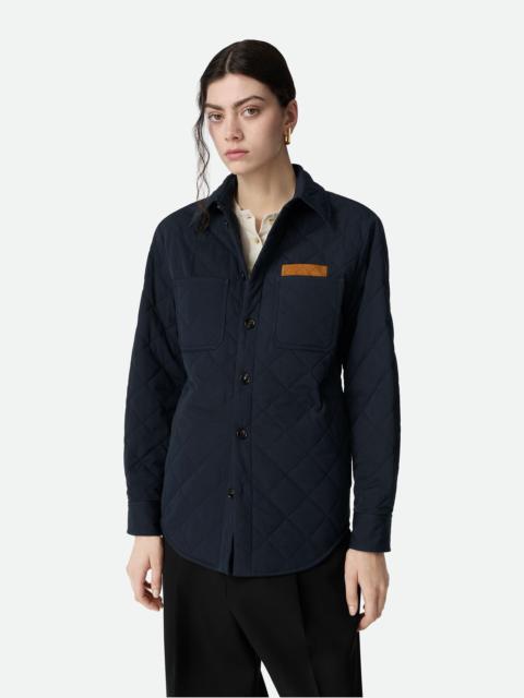 Bottega Veneta Quilted Cotton Overshirt