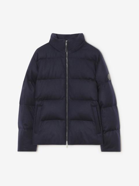 Burberry Cashmere Puffer Jacket
