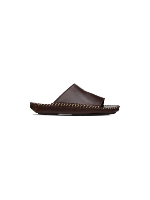 Brown Torniol Flat Sandals