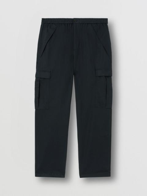 Burberry Cotton Cargo Trousers