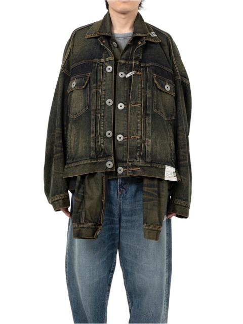 Maison MIHARAYASUHIRO Front Layered Denim Jacket
