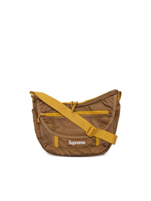 Supreme logo-patch shoulder bag