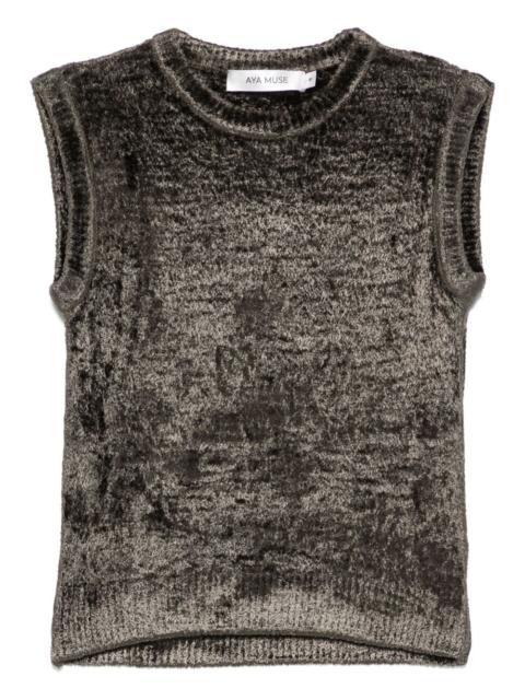 AYA MUSE knitted tank top