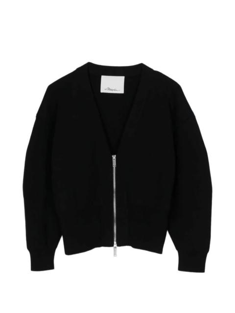 3.1 Phillip Lim V-neck zip-up cardigan