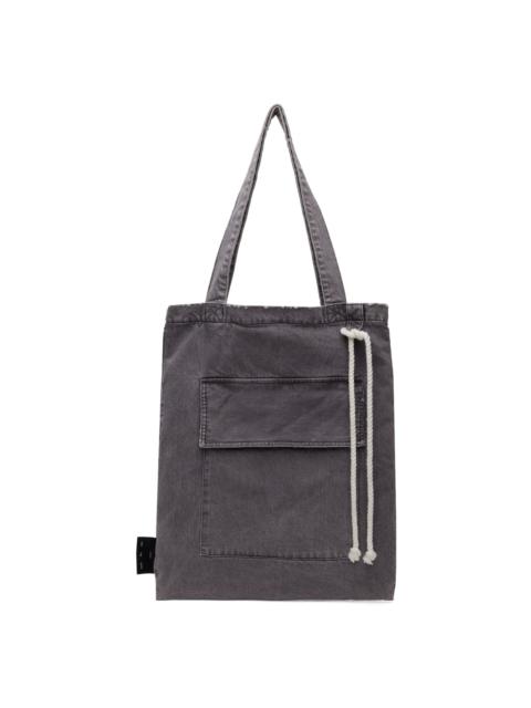 Song for the Mute Gray Flap Pocket Tote