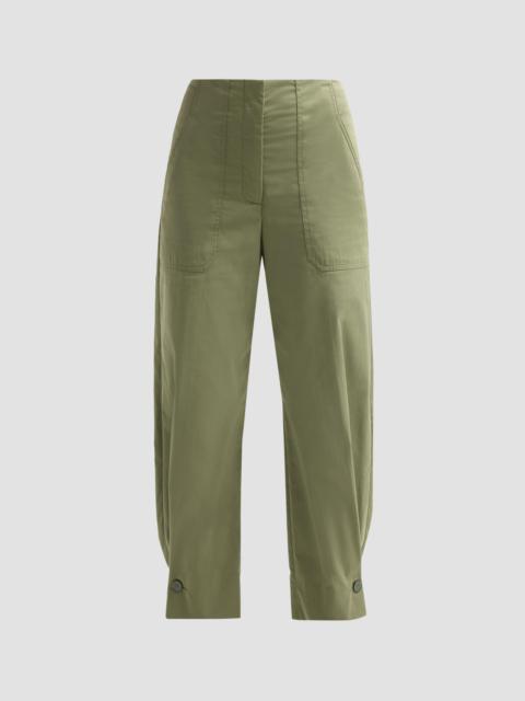VERONICA BEARD Women's Stapleton Buttoned Pants - Stone Army