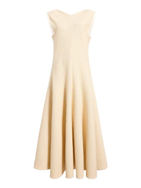 Mellie Bouclé Maxi Dress neutral