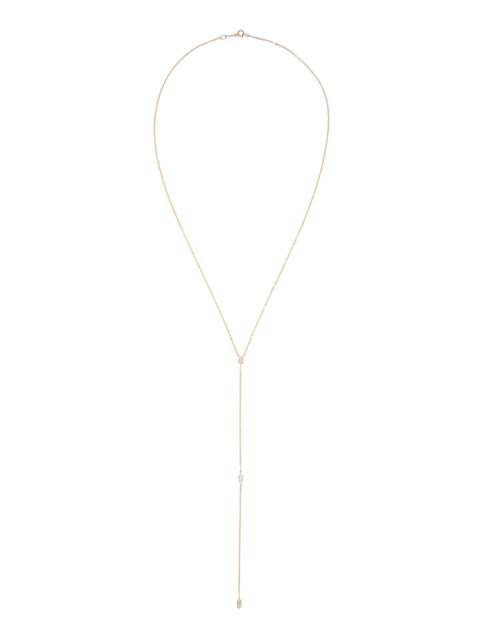 ANITA KO 18K Yellow Gold Diamond Lariat Necklace