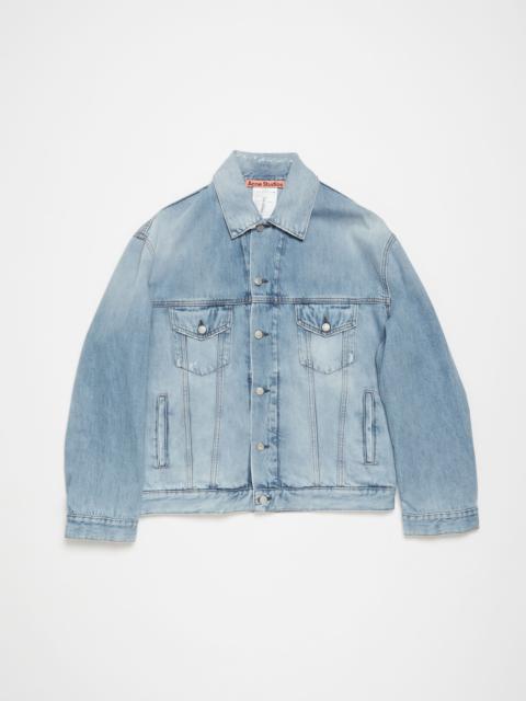 Denim jacket - Relaxed fit - Light blue