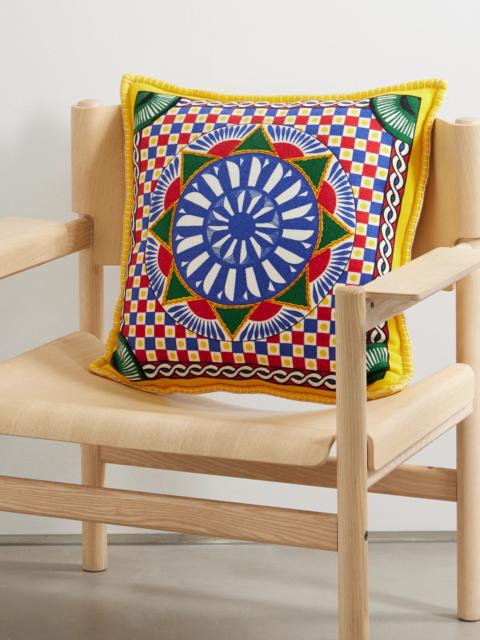Dolce & Gabbana Cashmere-jacquard Cushion