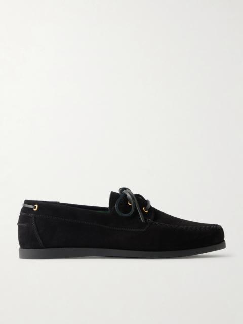 VINNY’s Boatman Suede Boat Shoes