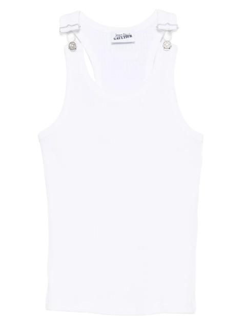 Jean Paul Gaultier Jean Paul Gaultier Ribbed Tank Top