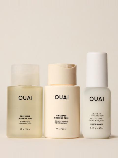 OUAI Fine Hair Travel Set