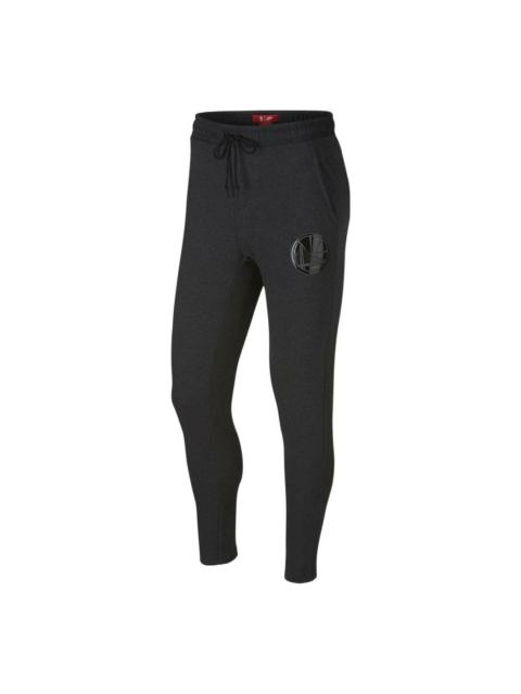Nike Men's Nike Golden State Warriors Basketball Training Sports Pants/Trousers/Joggers Dark Grey 860885-