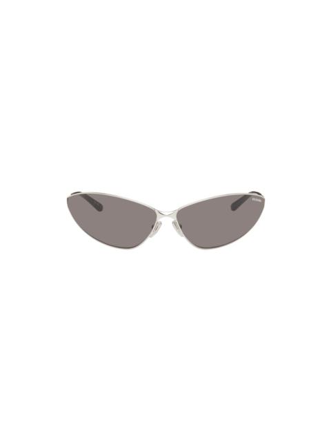 Silver Razor Cat Sunglasses