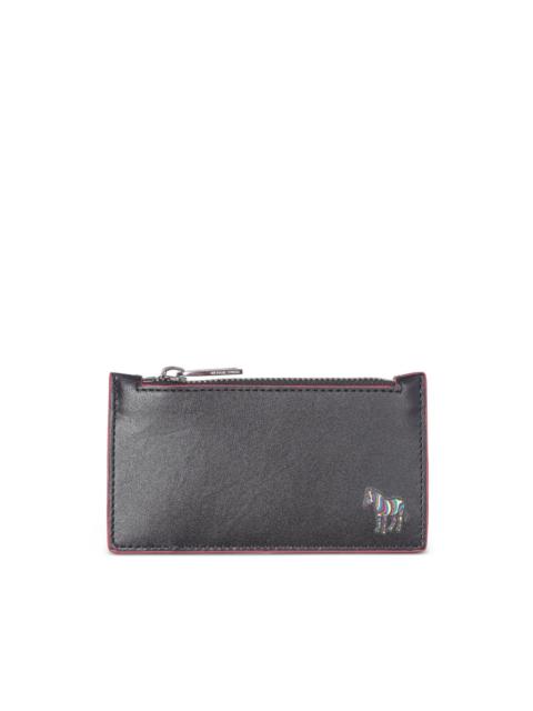 Paul Smith Zebra-motif card holder