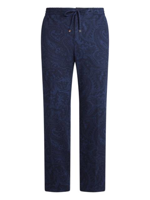 Etro paisley-motif trousers