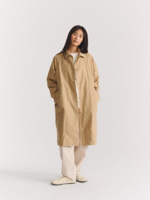 CASEY/CASEY OLIVER COAT - TOUGH POPLIN - BEIGE