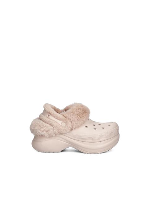crocs Bae furry clogs