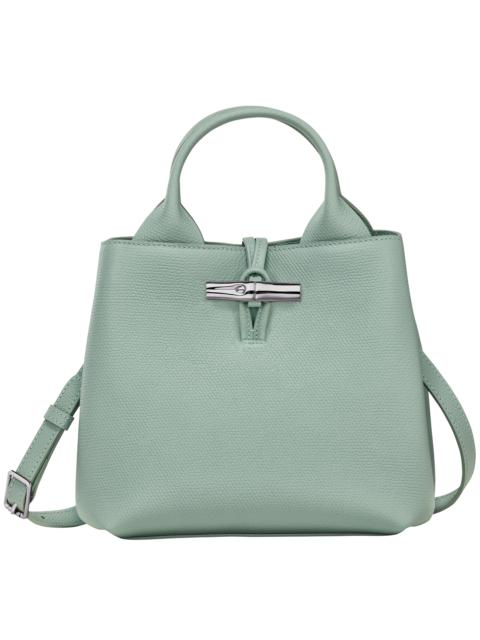 Longchamp Le Roseau S Handbag Celadon - Leather