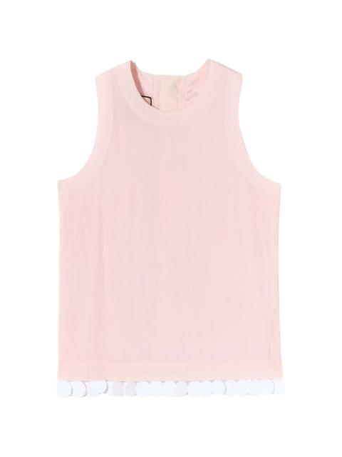 Plan C pompom tank top