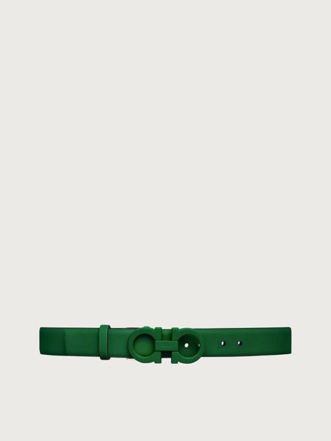 FERRAGAMO REVERSIBLE AND ADJUSTABLE GANCINI BELT