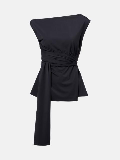 RÓHE one-shoulder top