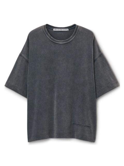Alexander Wang Men's Logo Tee In Cotton Jersey