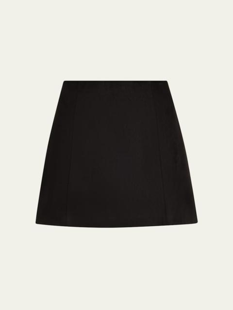 Alice + Olivia Riley Suede Mini Skirt