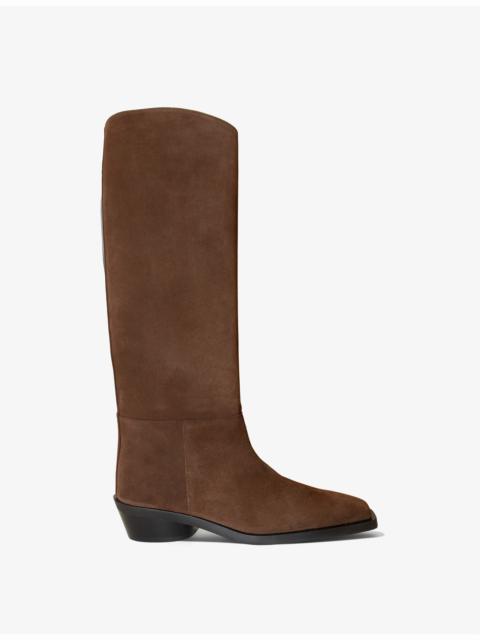 Proenza Schouler Bronco Boots in Suede