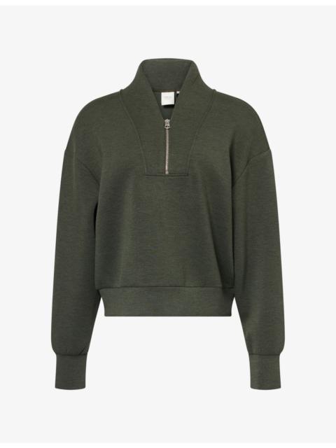 VARLEY DoubleSoft® Davidson Stretch-Woven Jumper
