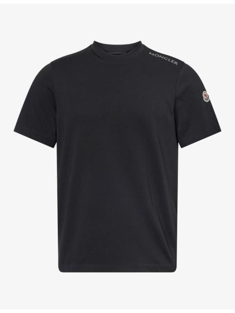 Moncler Logoo-Badge Cotton T-Shirt