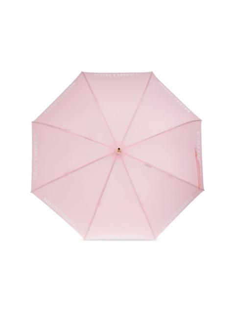 Moschino logo-print umbrella