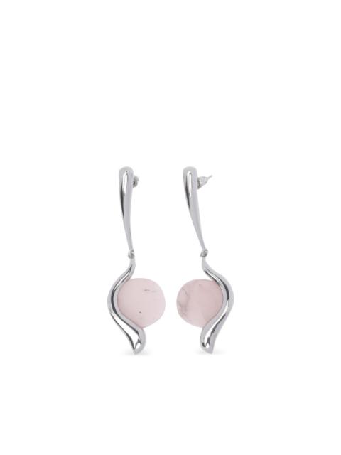 PANCONESI Aura stone-embellished drop earrings