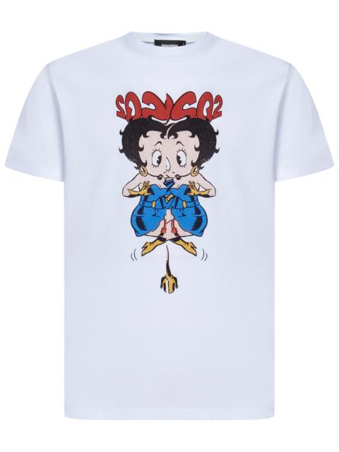 BETTY BOOP COOL FIT T-SHIRT DSQUARED2