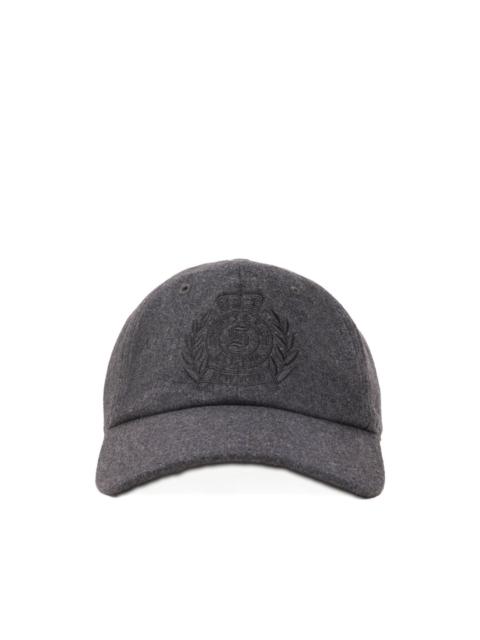 Sporty & Rich NY crest wool cap