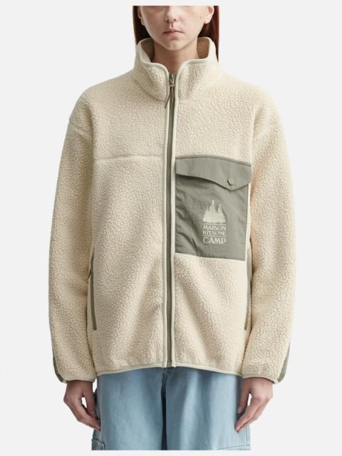 Maison Kitsuné CASUAL FLEECE JACKET