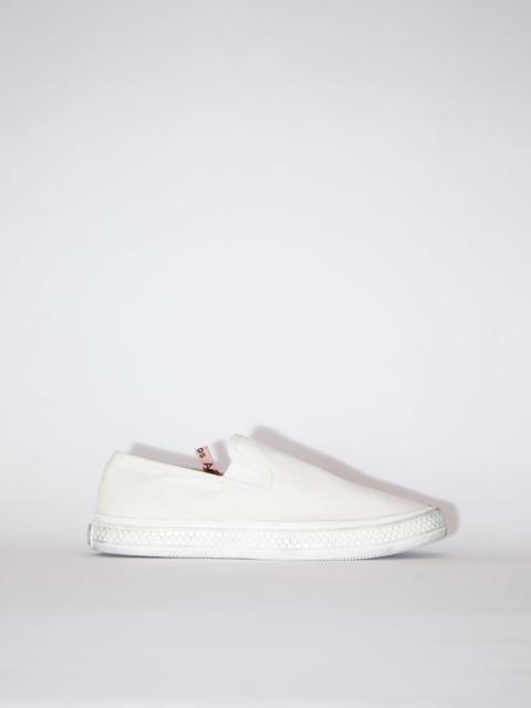 Canvas sneakers - Off white/off white